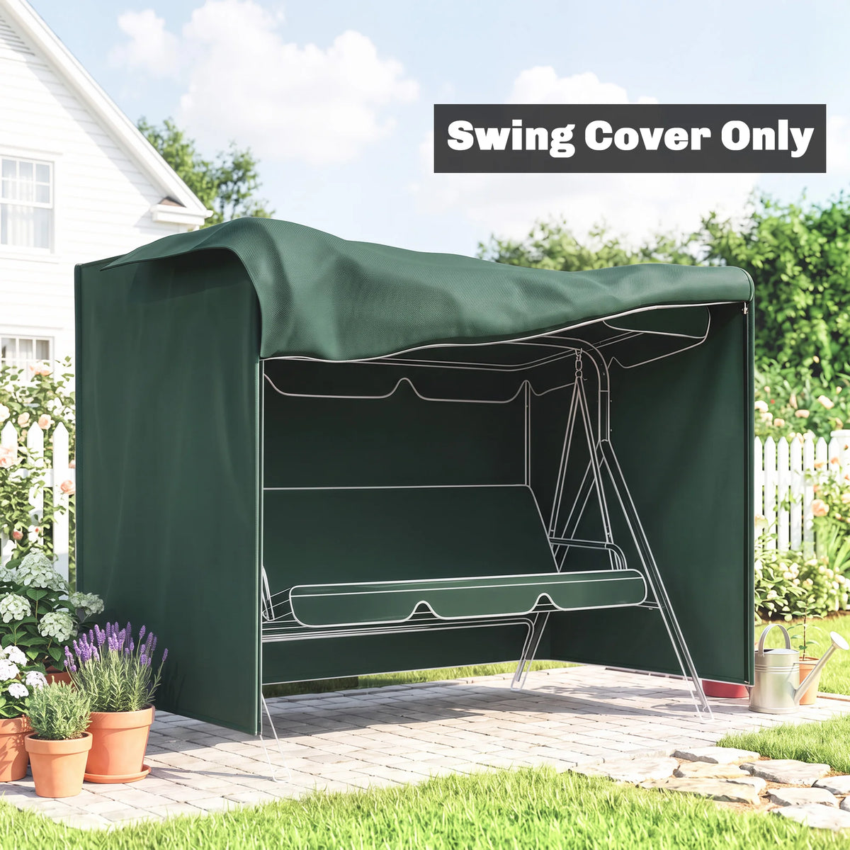 Patio Swing Chair Cover Large Outdoor Garden Furniture Protector Uv Wind Water Resistant