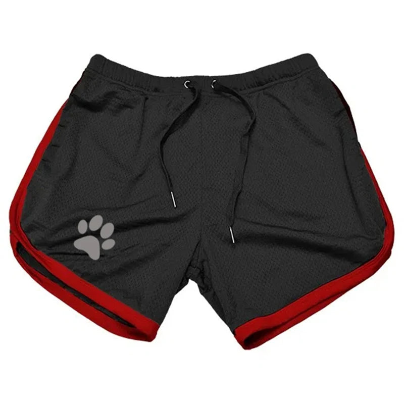 Mens Breathable Mesh Running Shorts For Gym And Fitness Training