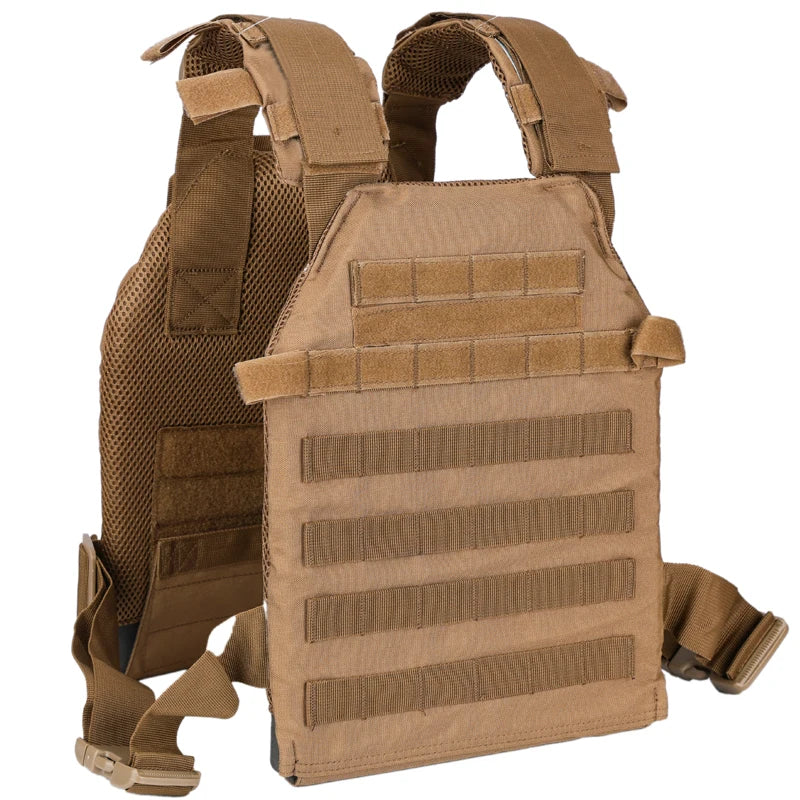 Military Tactical Vest Airsoft Molle Plate Carrier Vest Outdoor Training