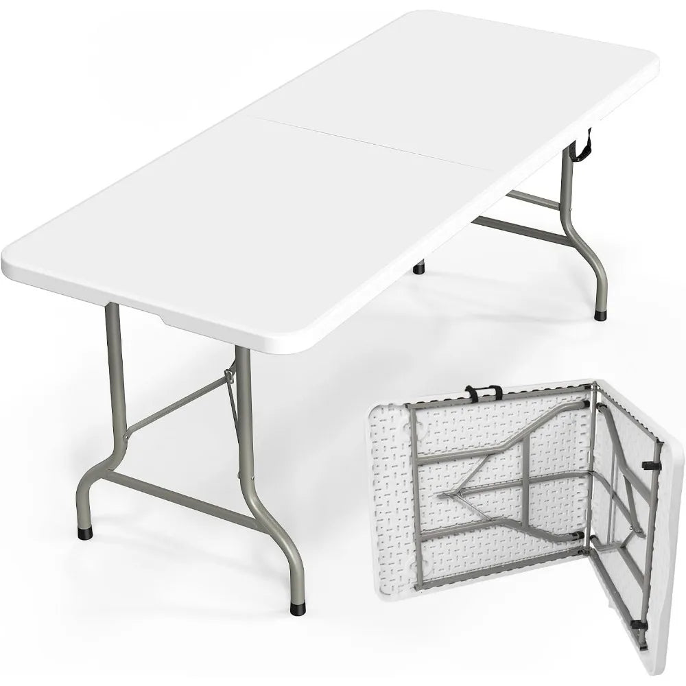Folding Portable Plastic Table For Parties And Events