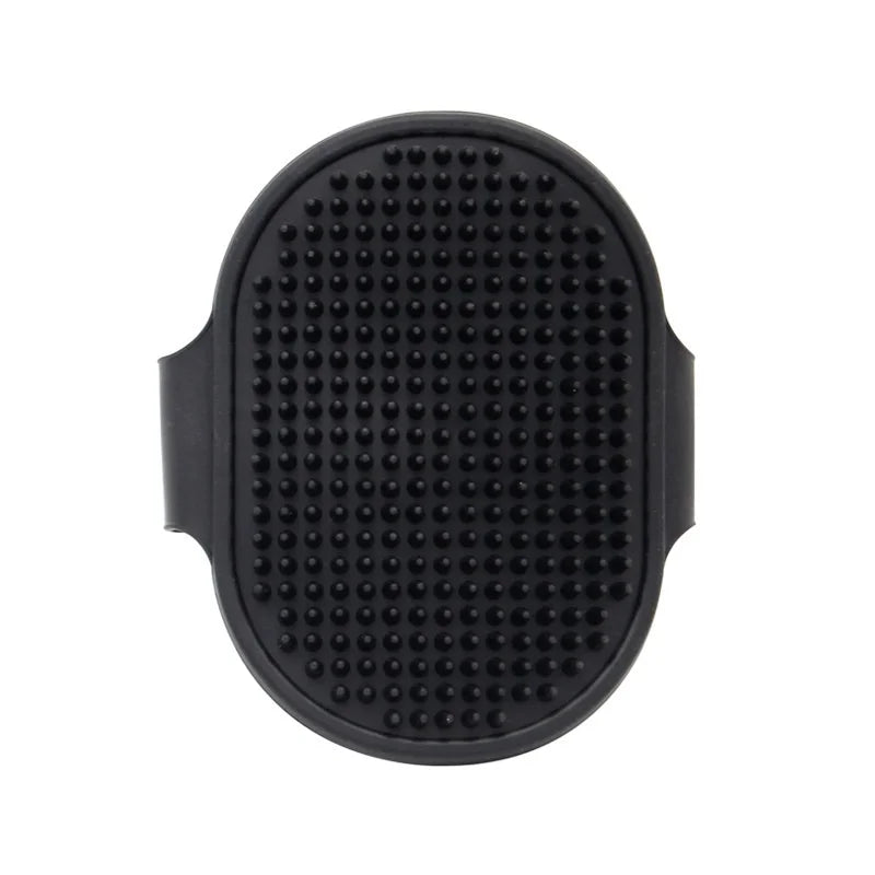 Soft Rubber Pet Bath Brush Grooming Massage Glove For Dogs