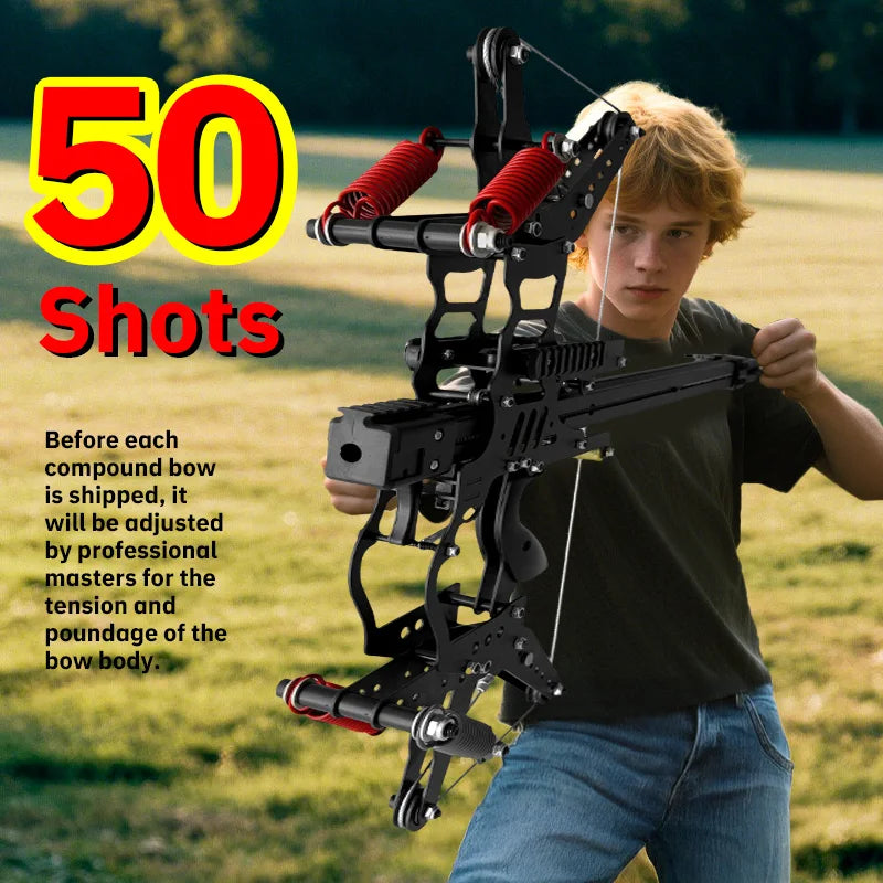 Apocalypse Terminator 50-Round Burst Hunting Bow For Experts