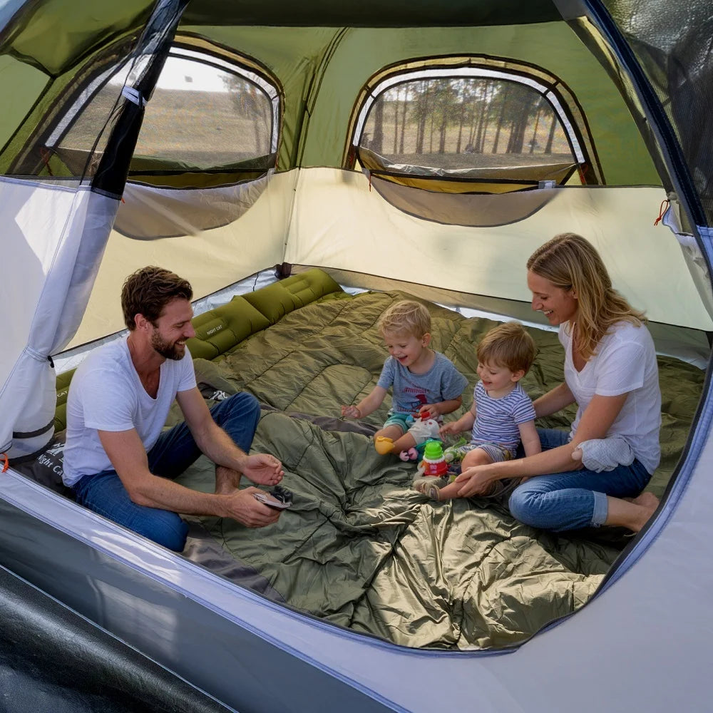Night Cat Pop Up Tent 2-3 Person Instant Setup With Rainfly