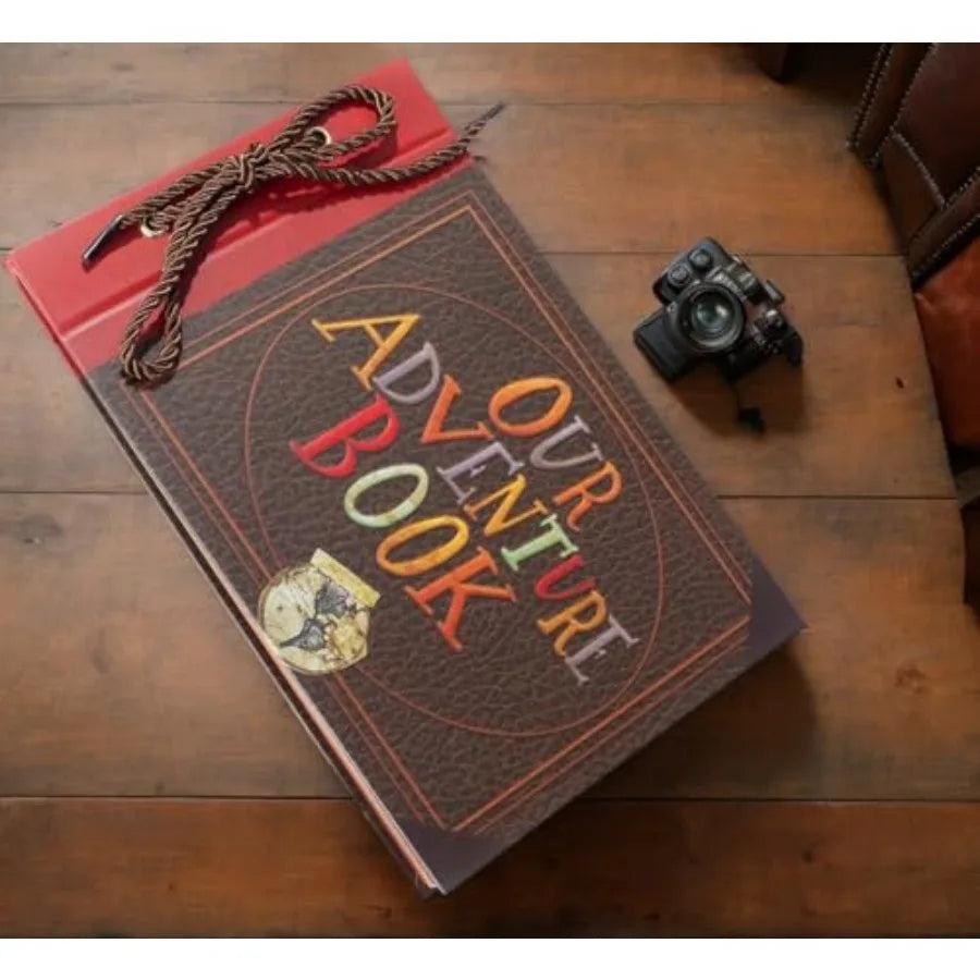 Our Book Embossed Hard Cover Travel Scrapbook Album