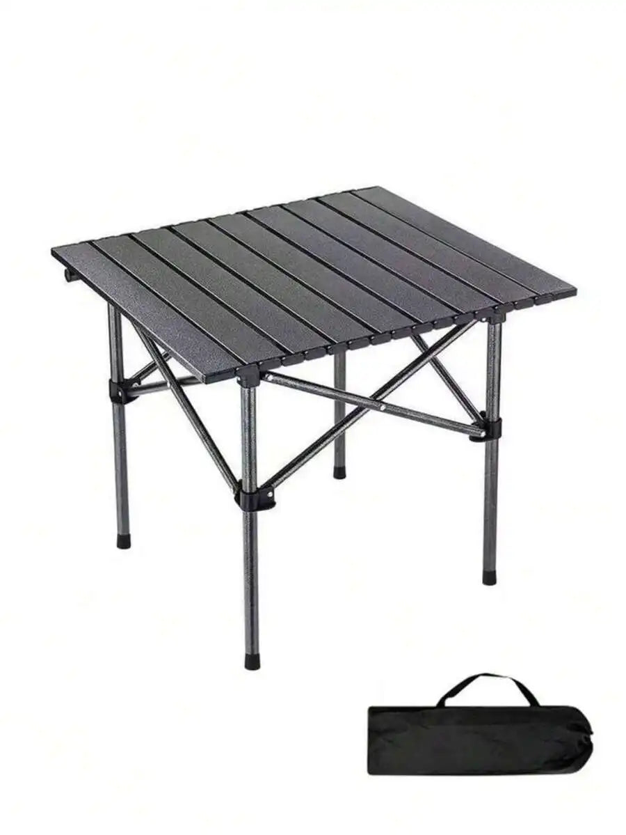 Portable Aluminum Folding Table With Storage Bag For Camping