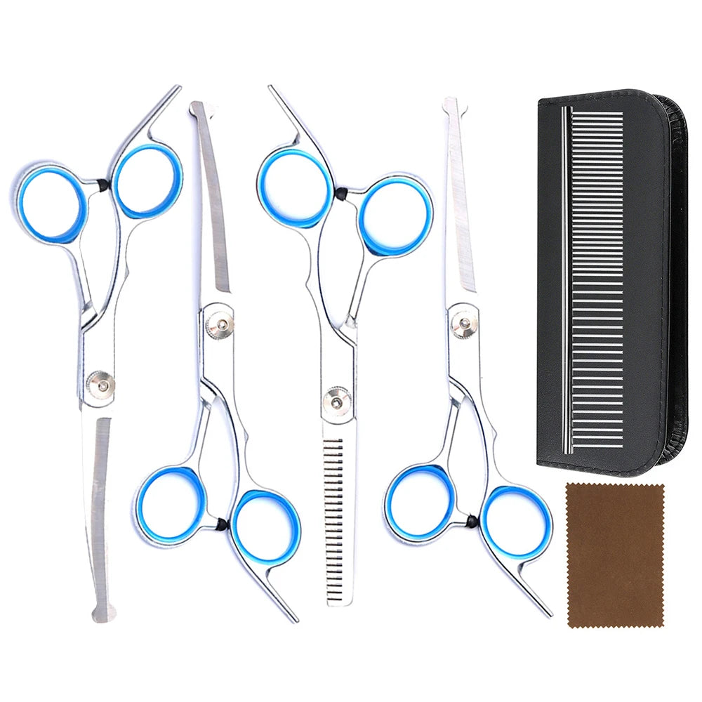 Professional 7 In 1 Stainless Steel Dog Grooming Scissors