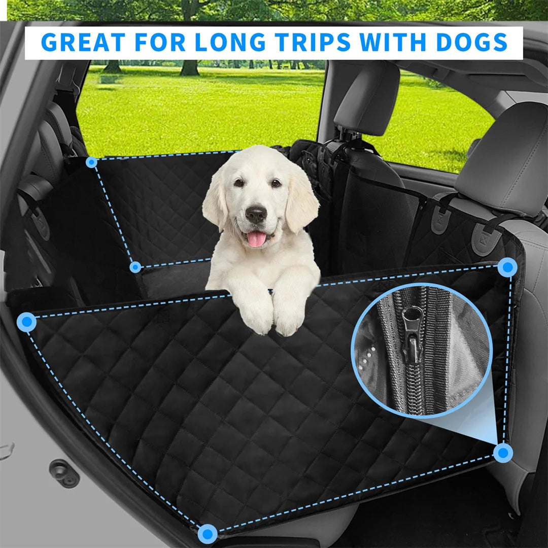 Bingopaw Waterproof Dog Car Seat Cover And Travel Hammock