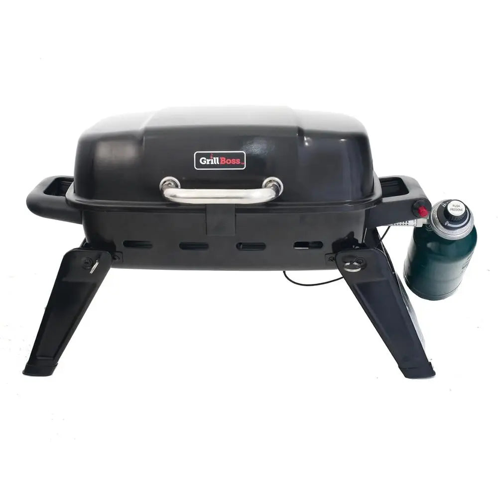 Portable Gas Grill 10000 BTU Tabletop Propane BBQ For Outdoors