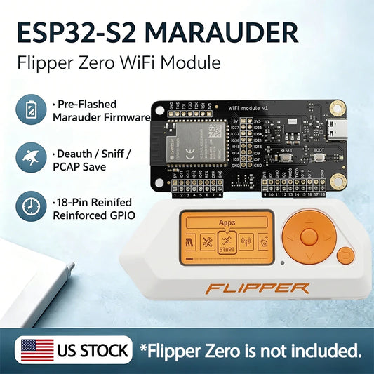 DJKD Flipper Zero WiFi ESP32S2 Devboard With Marauder Firmware