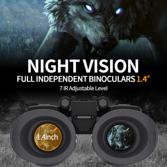 4K Head Mounted Night Vision Goggles And Binoculars For Outdoor Surveillance
