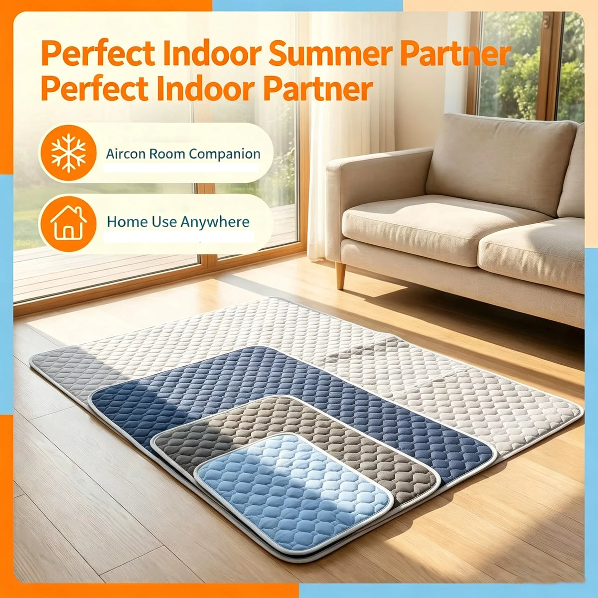 Dog Pee Reusable Pad Blanket Summer Cool Washable Puppy Training Absorbent Diaper Bed Urine Mat Car Seat Cover Pet Supplies