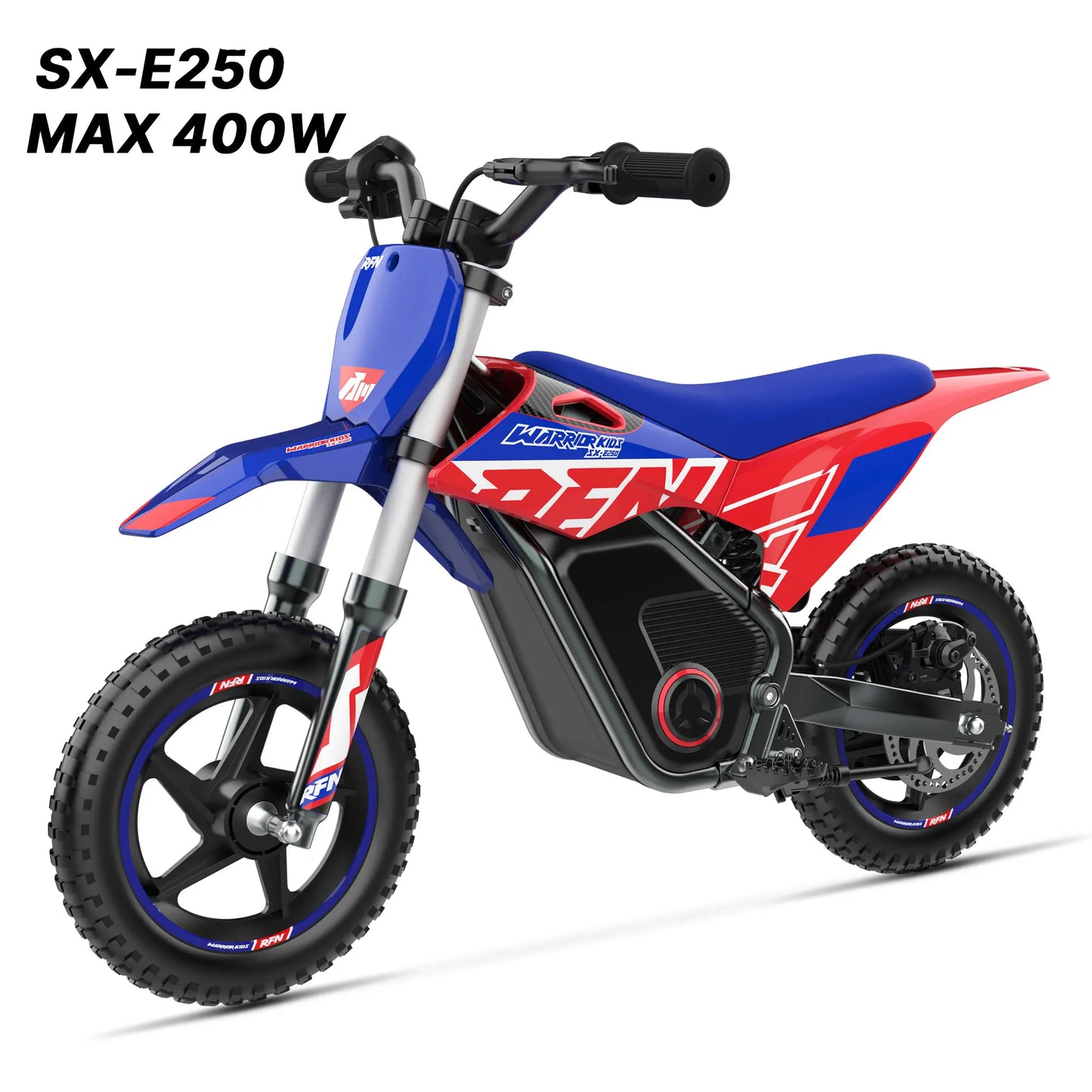 RFN Warrior Kids Electric Dirt Bike | Kids Electric Off-Road Motorcycle | Speed Ride | Multi-Speed, Outdoor Ride for Age 3-8