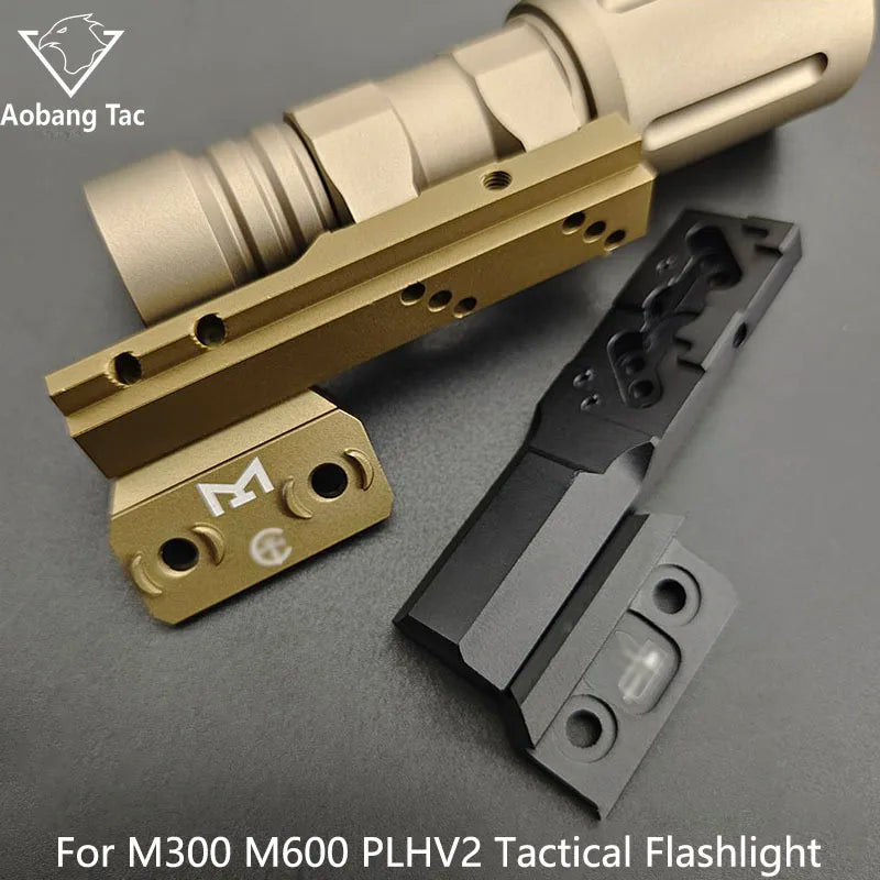 Tactical M300 M60 LED Flashlight for Airsoft with MLOK Mount