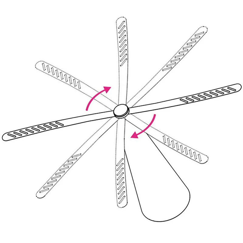 Outdoor Fly Repellent Table Fan With 360 Degree Rotation