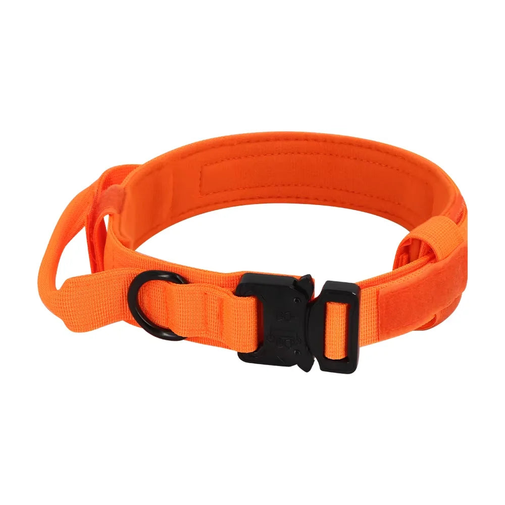 Petravel Adjustable Tactical Dog Collar And Leash Set