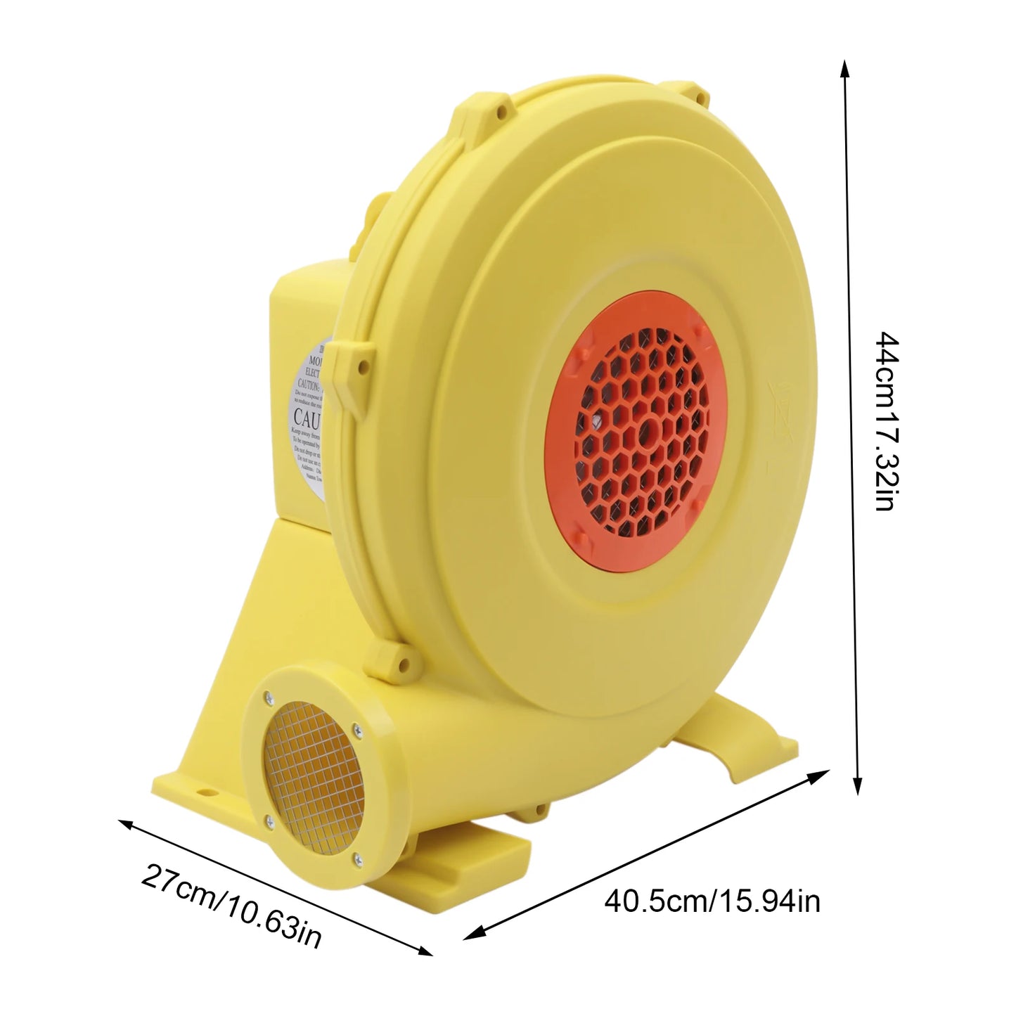 750W(1HP) blower, commercial inflatable bounce blower, ideal for inflatable bounce houses, bouncy castles（UL certification）