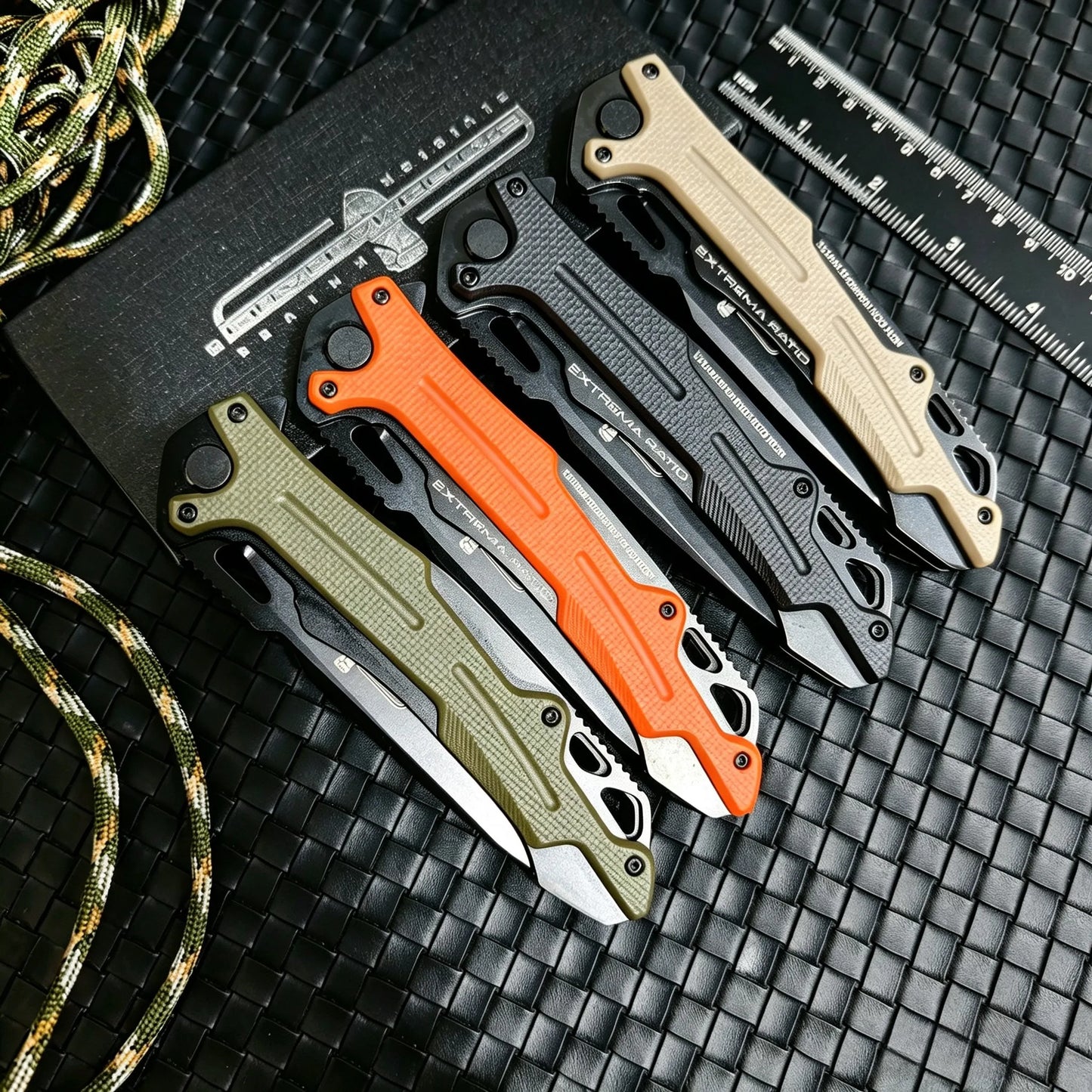 Portable Folding Pocket Knife Stainless Steel Sharp Blade Non Slip Handle EDC Outdoor Camping Hiking Survival Tactical Daily Carry Men Gift