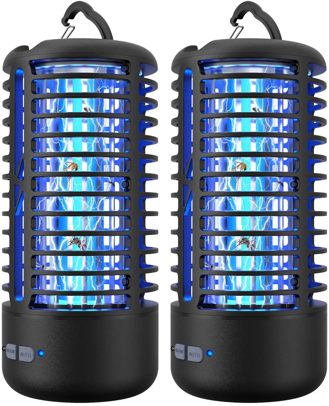 Rechargeable Bug Zapper Portable Mosquito Killer For Indoor Outdoor Use