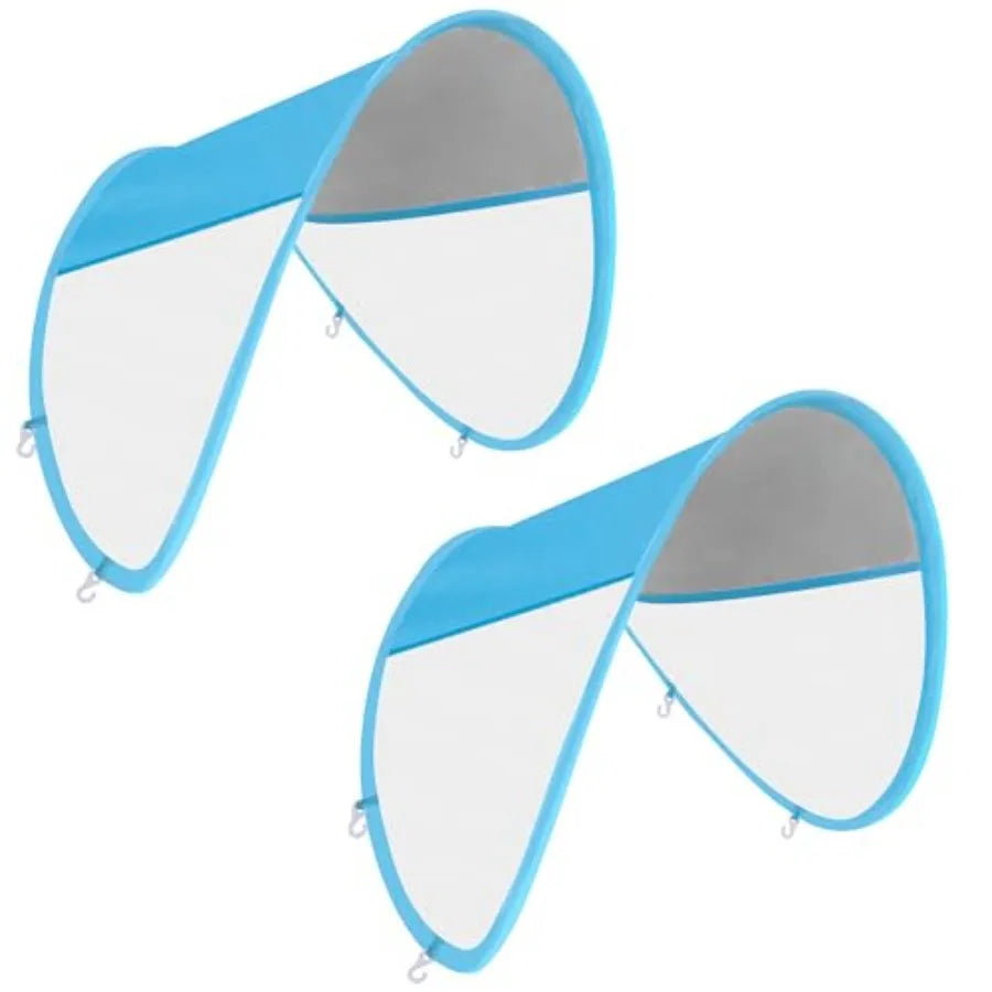 2 Pack Baby Swim Float Removable Canopy-Sun Protection Canopy for Baby-UPF50+ Proof Canopy-Sunscreen Coating, Compatible for Ma