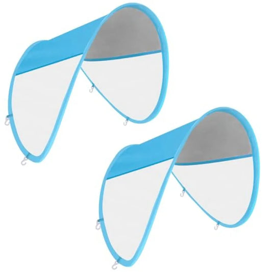 2 Pack Baby Swim Float Removable Canopy-Sun Protection Canopy for Baby-UPF50+ Proof Canopy-Sunscreen Coating, Compatible for Ma
