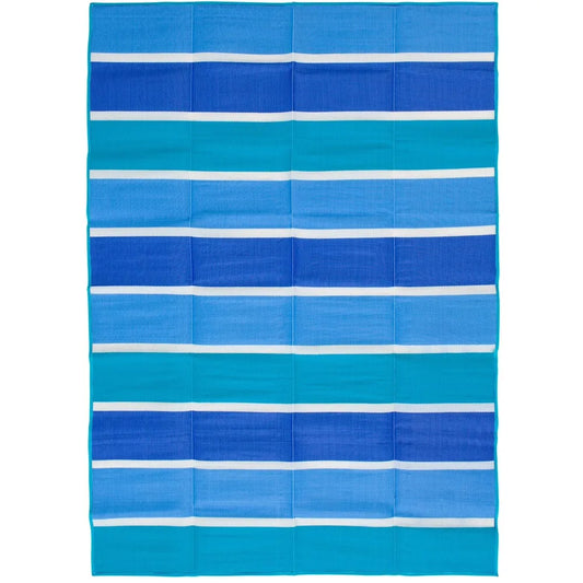 Aqua Blue Waterproof Sand Proof Beach Mat 70x50 Inch Lightweight Portable Outdoor Picnic Blanket for Travel Camping