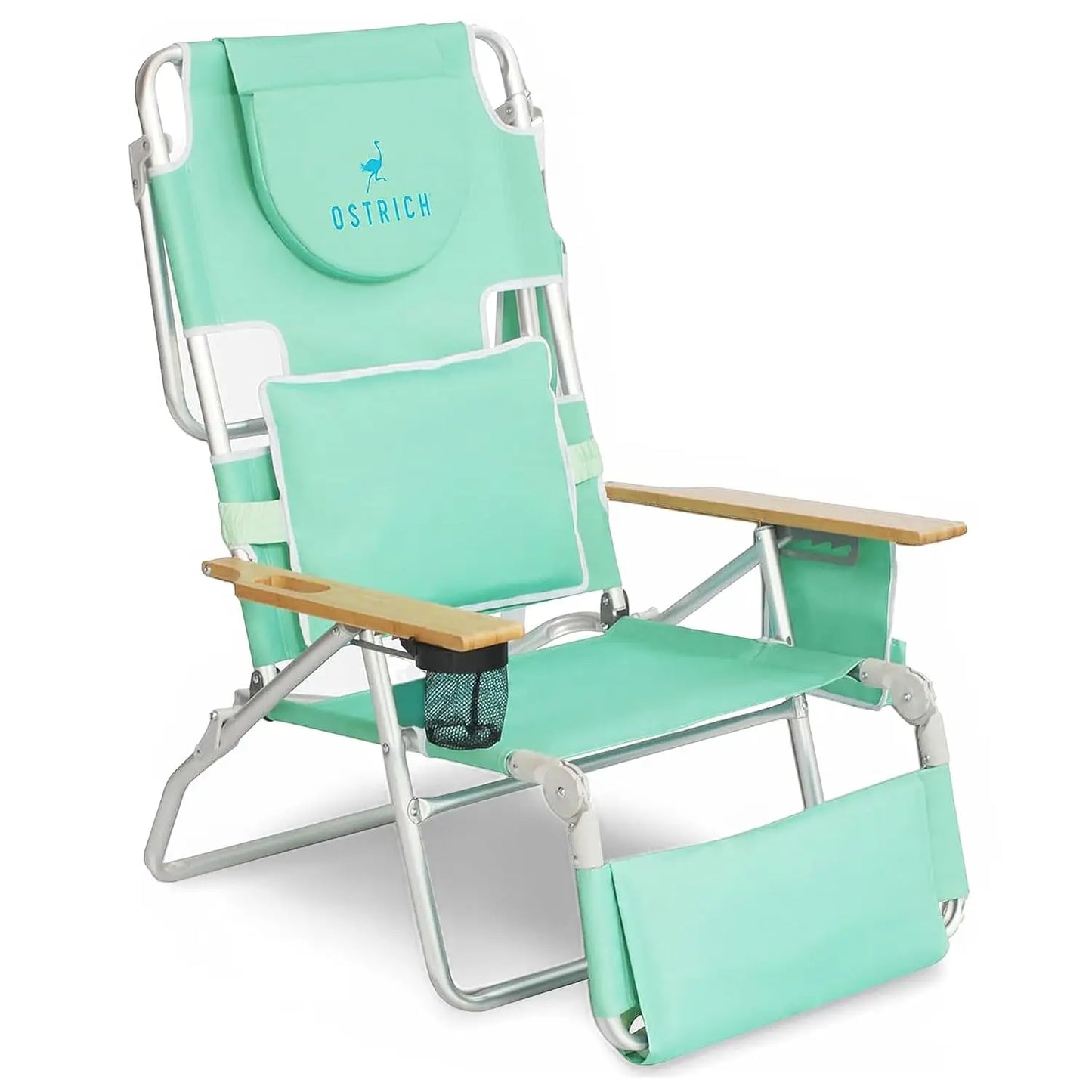 Deluxe 3N1 Reclining Lounge Chair Outdoor Lounger Premium