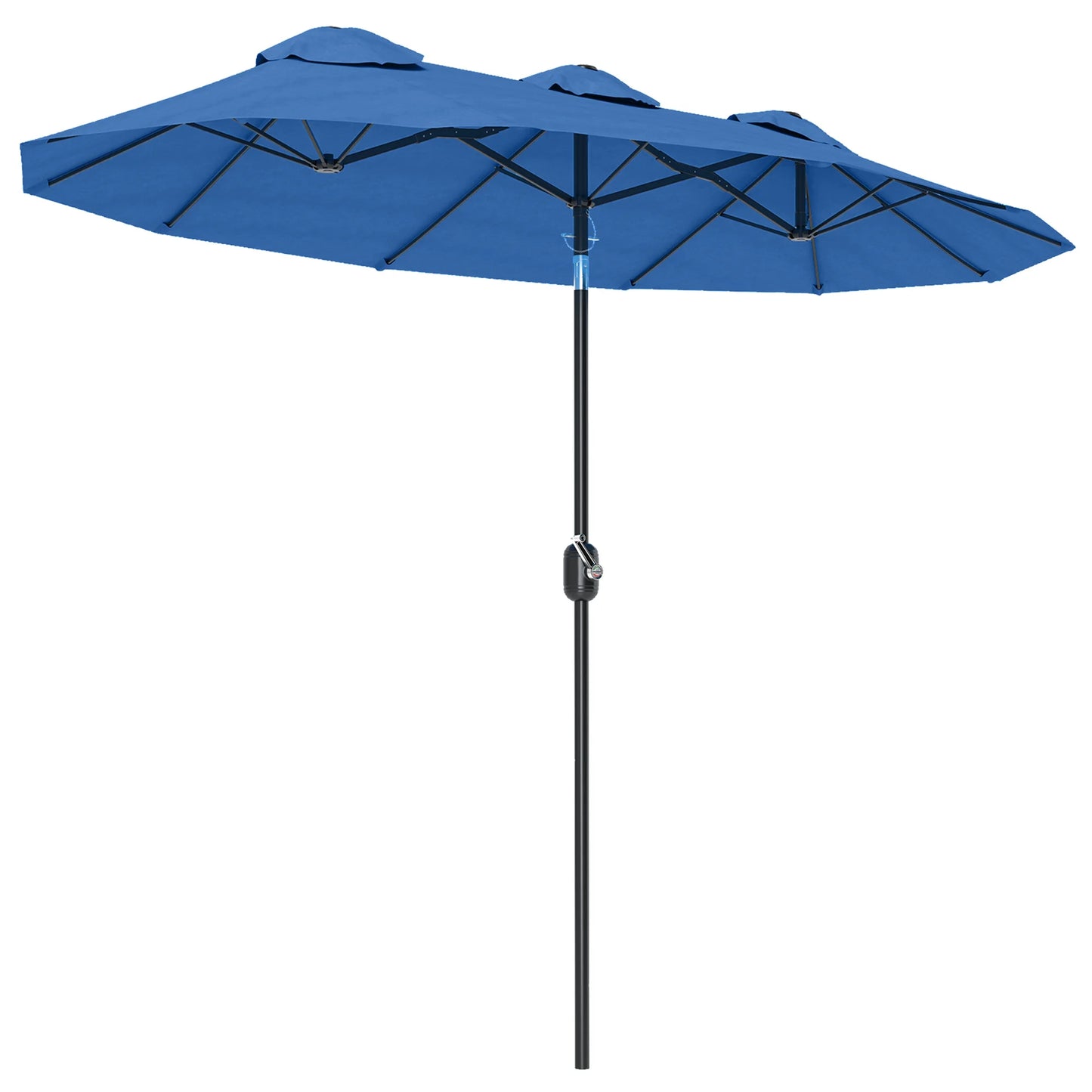 Do You Like to Read in Nature? Do You Enjoy Picnics in the Summer Breeze? Have a Long Dining Table for an Umbrella, but an Umbrella Doesn'T Fit? Say Goodbye to Sunburn This Summer with Outsunny. This Large Outdoor Umbrella Of