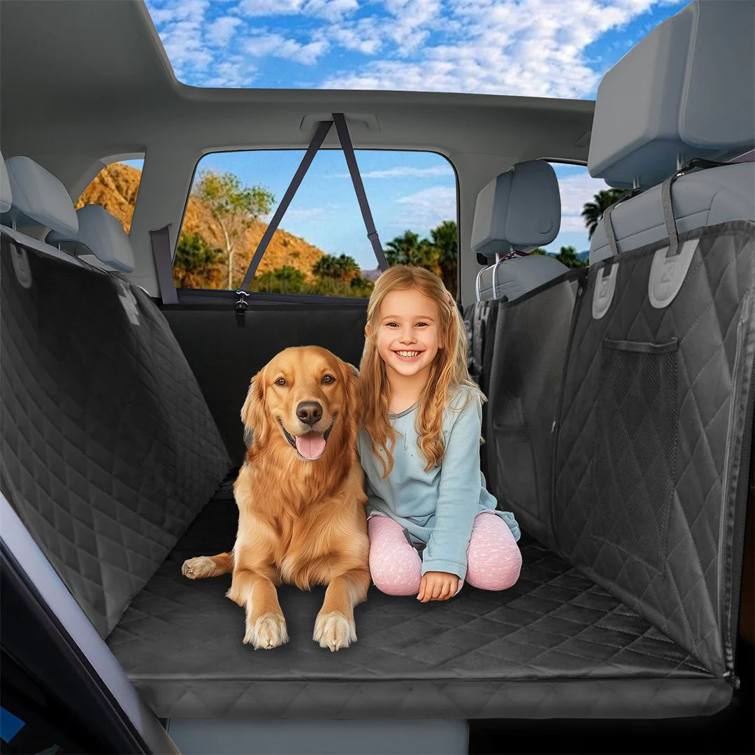 Bingopaw Waterproof Dog Car Seat Cover And Travel Hammock