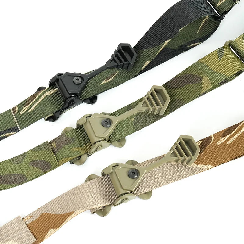 Tactical Rifle Sling Modular Strap Removable Two Point Or One Point Padded