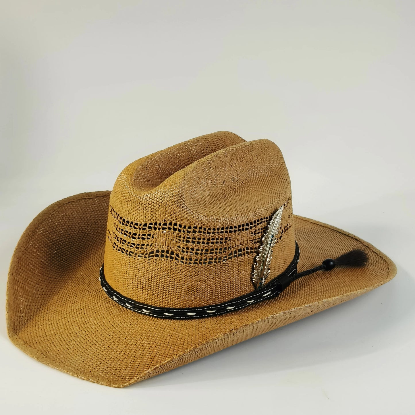 White Straw Cowboy Hat Summer Sun Protection Men Woman Summer Hat Casual Outdoor Sunshade Beach Straw Hat Fashion Cowboy chapéu