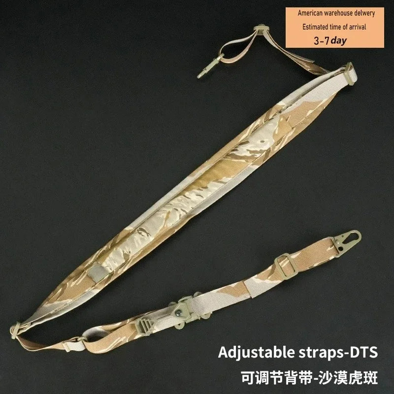 Tactical Rifle Sling Modular Strap Removable Two Point Or One Point Padded
