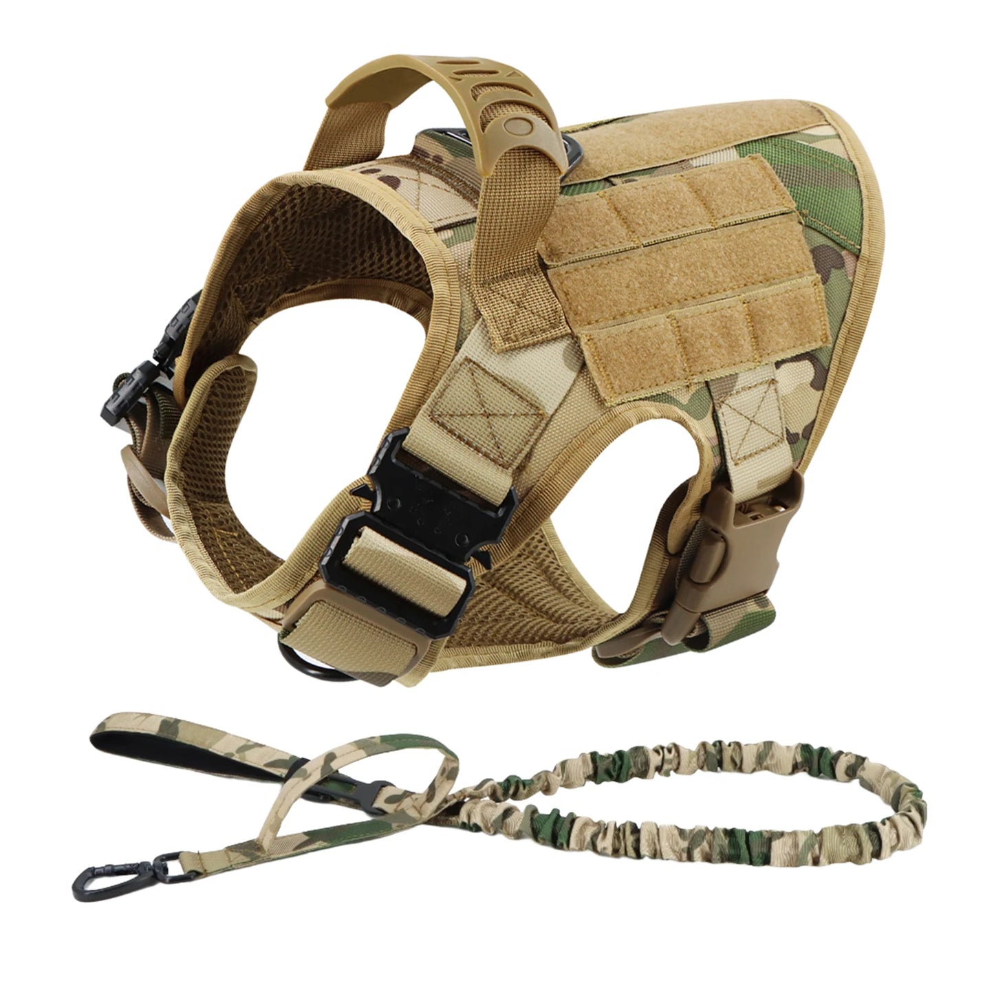 Petravel Quick Release Padded Dog Harness And Leash Set