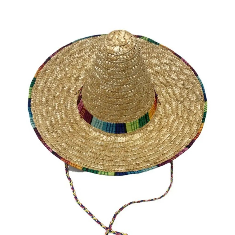 Unisex Mexican Beach Hat Sunscreen 14cm/22cm/35cm/43cm Sunscreen Hat Children's Performance Flavors Halloween Hat