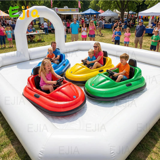 Ejia Inflatable Go Kart Racing Track For Bumper Cars