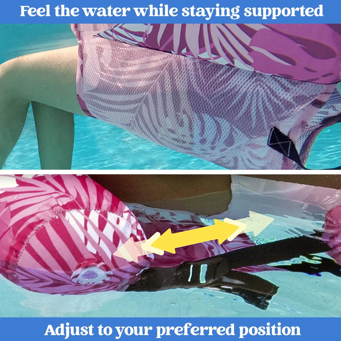 Inflatable Pool Floats Adult 2 Packs Floating Lounge Chairs for Adult Heavy Duty Floating Chair for Summer Water Party