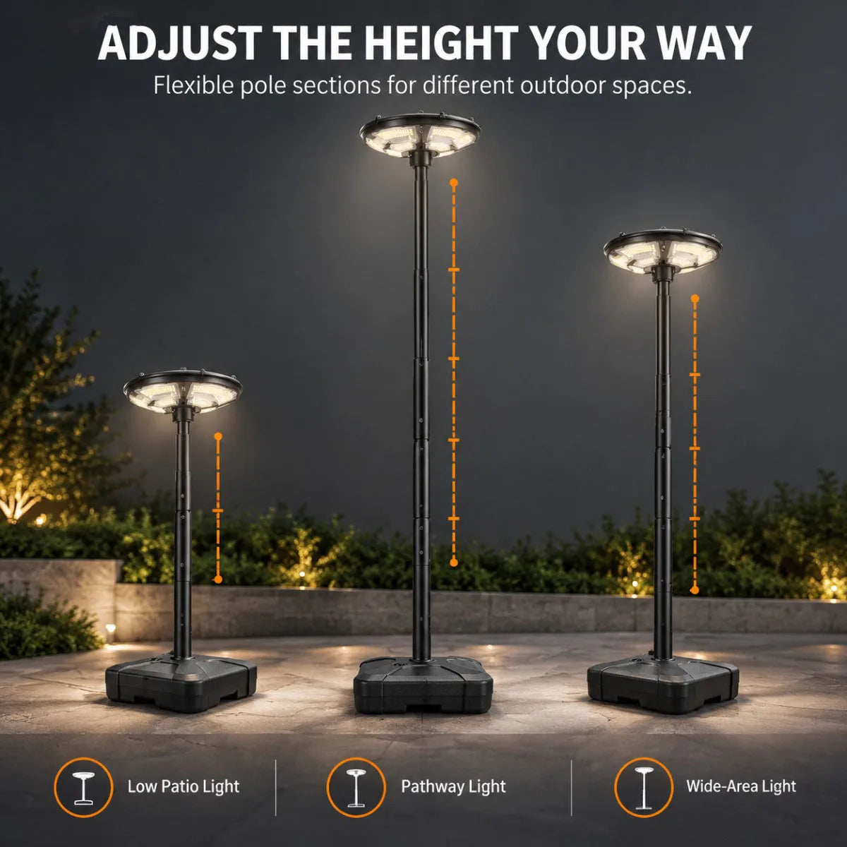 Morglad Wireless Solar Post Light With Remote And Sensor