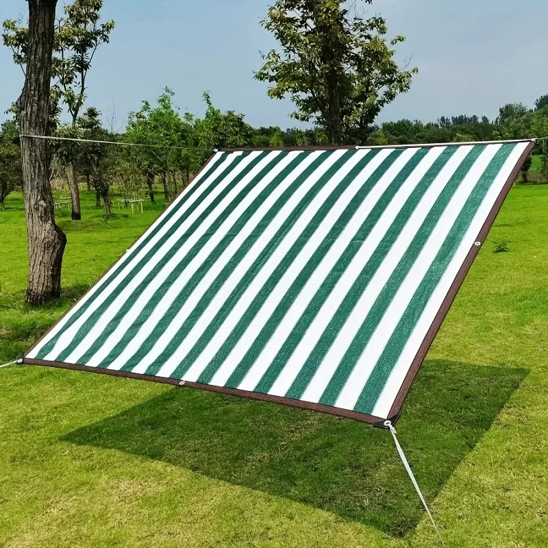 Plant Sunshade Net, Outdoor Sunshade Net, Sunshade Net, with High-Density Meshes and Plastic-Reinforced Copper Eyelets, Uv-Resistant, Suitable for Greenhouses, Terraces and Pavilions