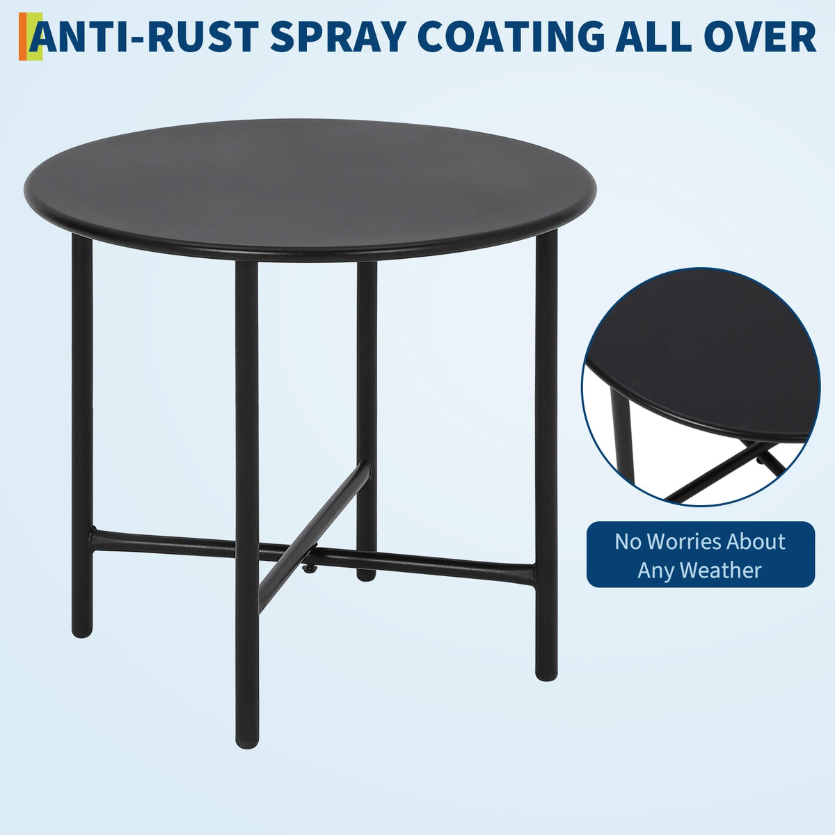 Modern Acapulco Style Woven Rattan Patio Furniture Set