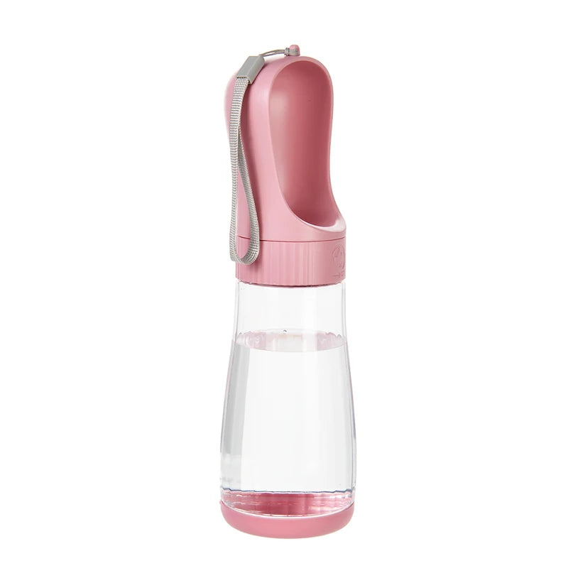 Portable Pet Water Bottle And Food Container Travel Dispenser