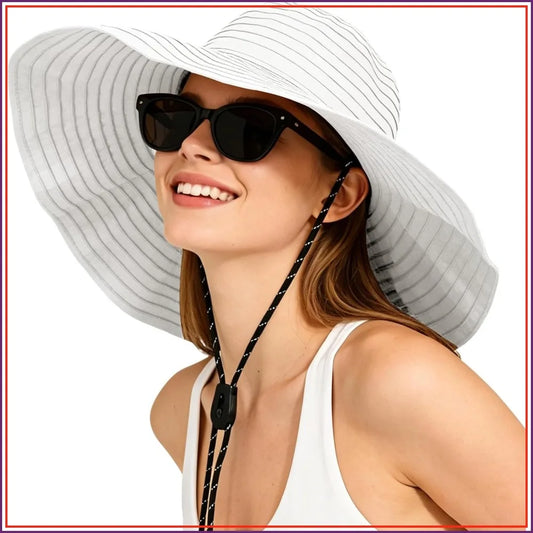 Wide Brim Sun Hat for Men Women with UPF 50+ Protection for Fishing Hiking Beach