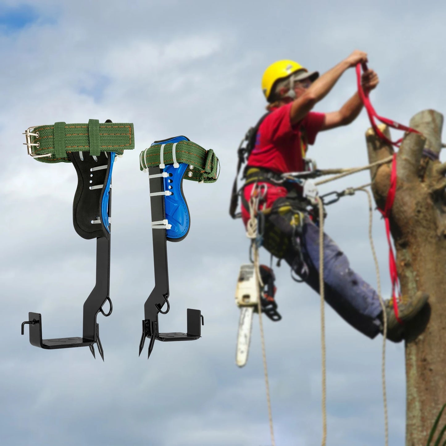 Outdoor Climbing Harness And Safety Tools For Aerial Work Applications