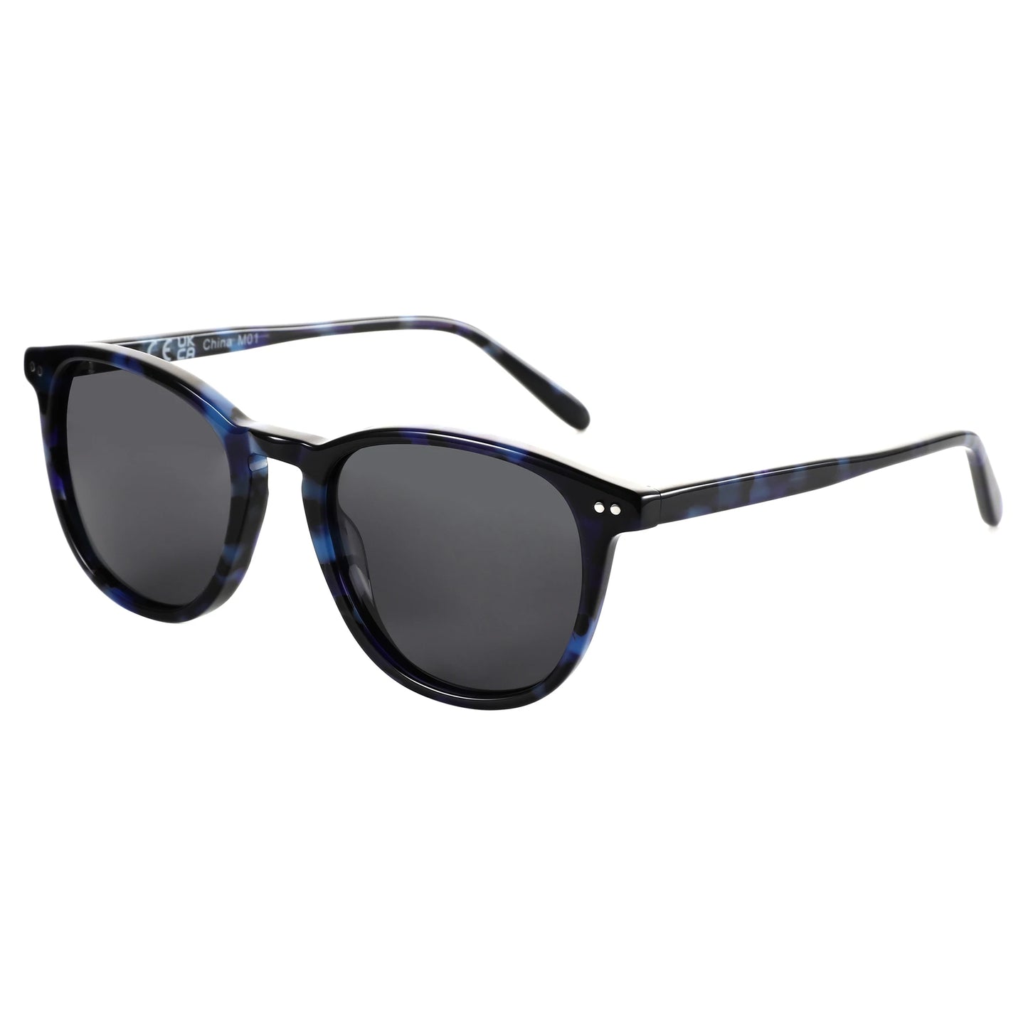 ZENOTTIC Round Polarized Sunglasses Women Men: UV400 Protection Classic Vintage Circle Shades Fishing Golf Fashion