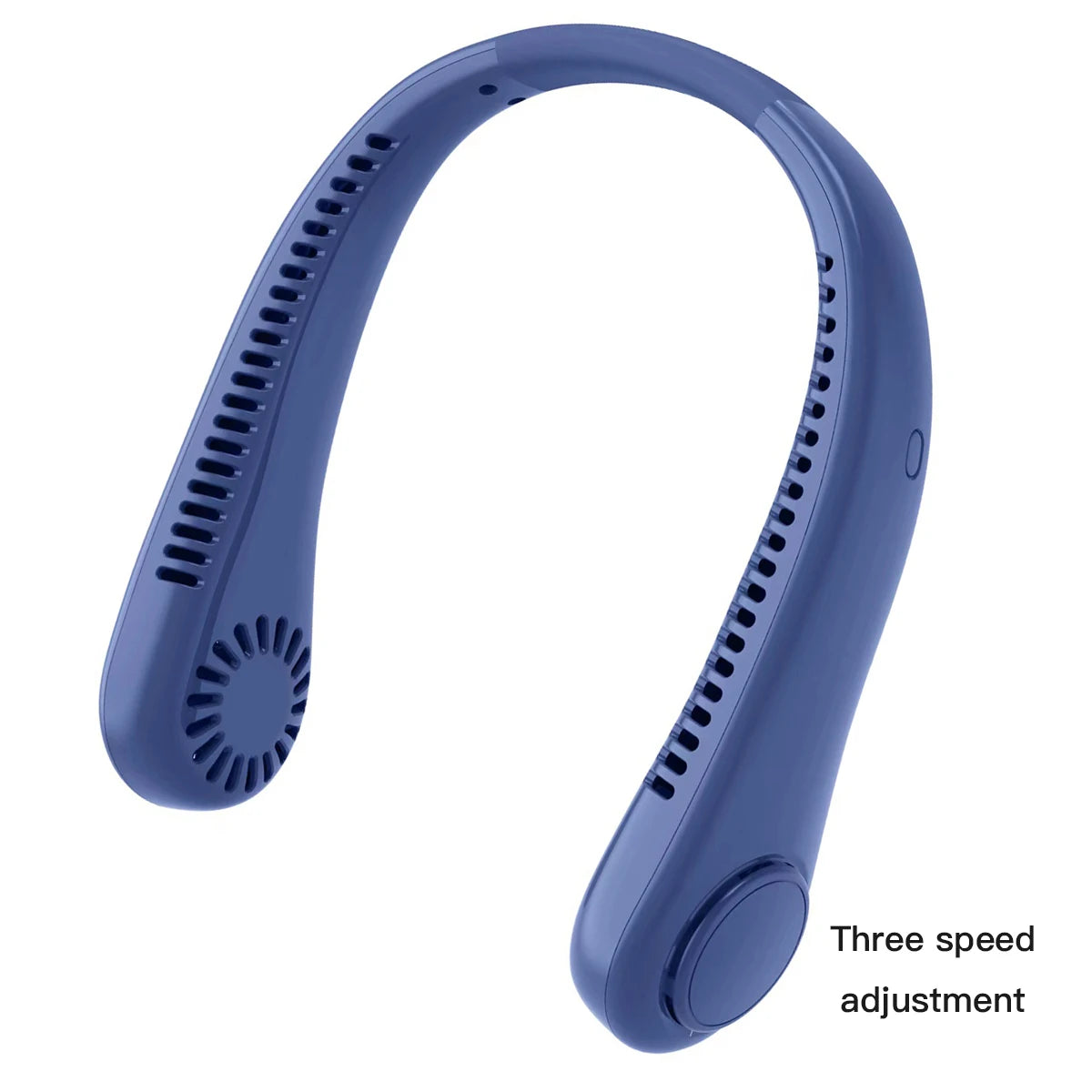 New Summer Portable Mini Hanging Neck Fan Bladeless Neckband Fan Digital Display Power Air Cooler USB Rechargeable Electric Fans