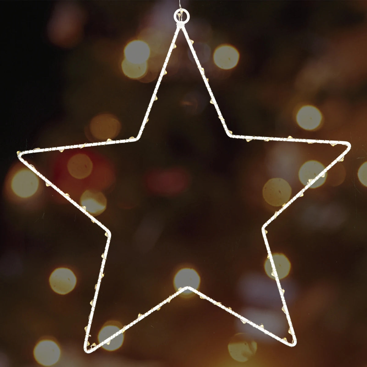 Led Star Window Lights With Remote Control For Holiday Decor