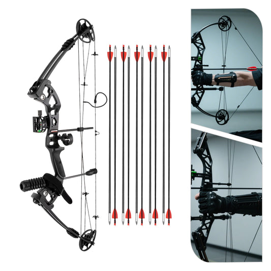 Right Hand Compound Bow and Arrow Set
