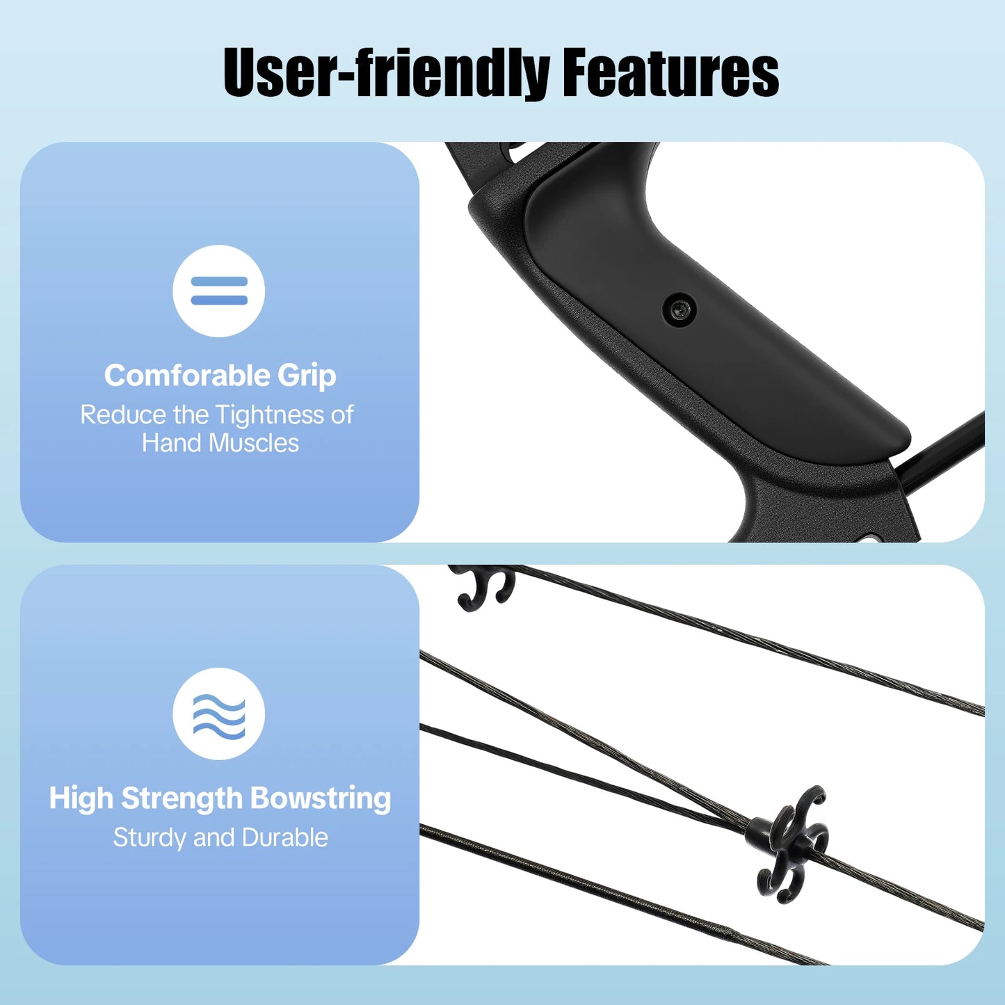Compound Bow And Arrow Set With Adjustable Draw For Adults