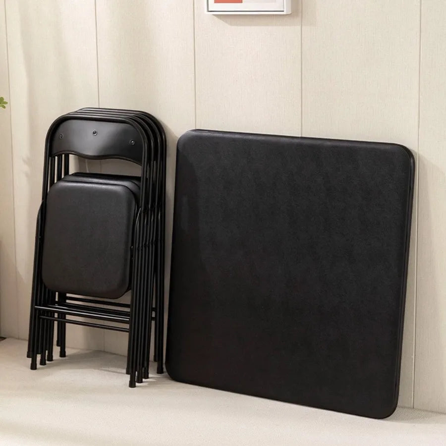 Folding Card Table Square Portable Dining Table For Camping
