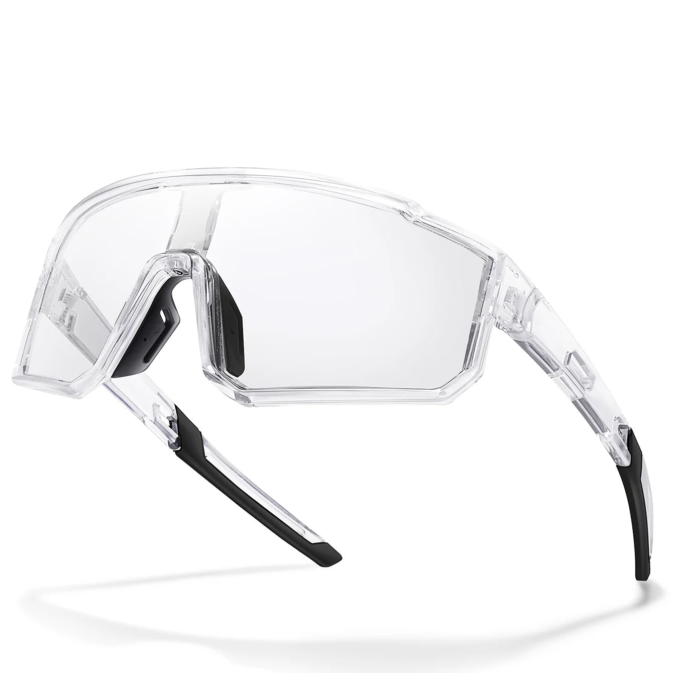 LOISRUBY Photochromic Cycling Glasses, UV-400 Lenses, Outdoor Running and Hiking Fashion Glasses, Unisex