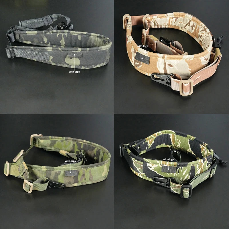 Tactical 2 Point Sling Strap 500D Nylon Adjustable Outdoor