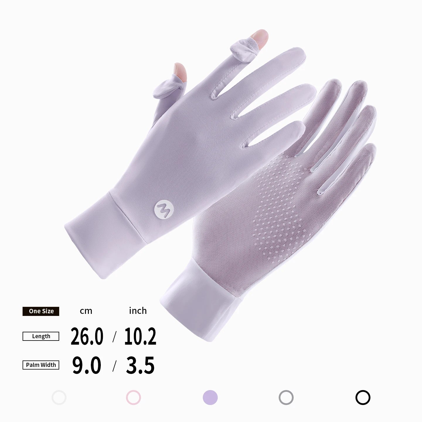 Summer Sunshade Gloves Quick Drying Touch Screen Outdoor Sports Cycling Gloves Breathable Non Slip UV Sun Protection Gloves